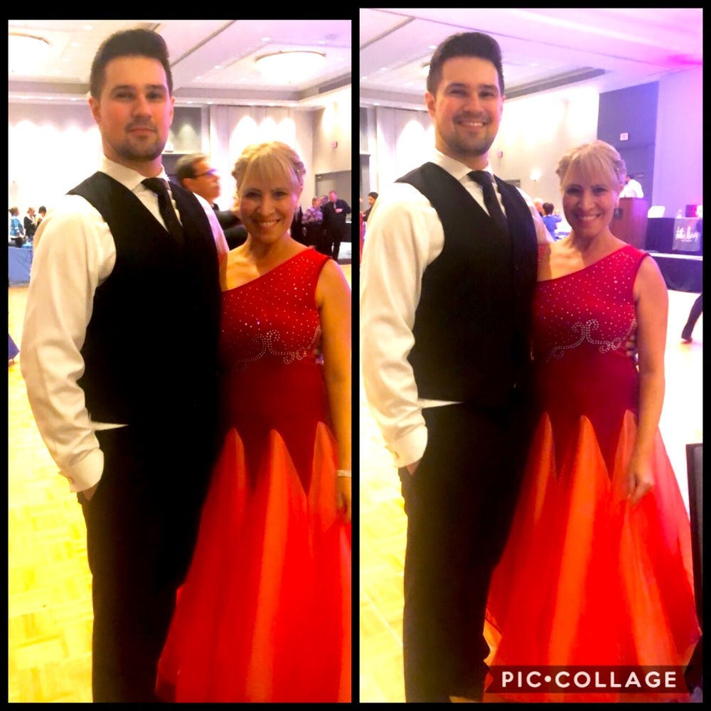 Various ballroom dresses